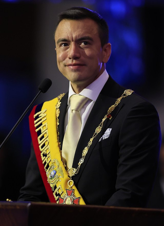 Daniel Noboa, President of Ecuador
